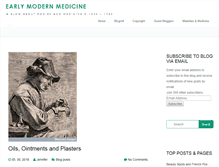 Tablet Screenshot of earlymodernmedicine.com